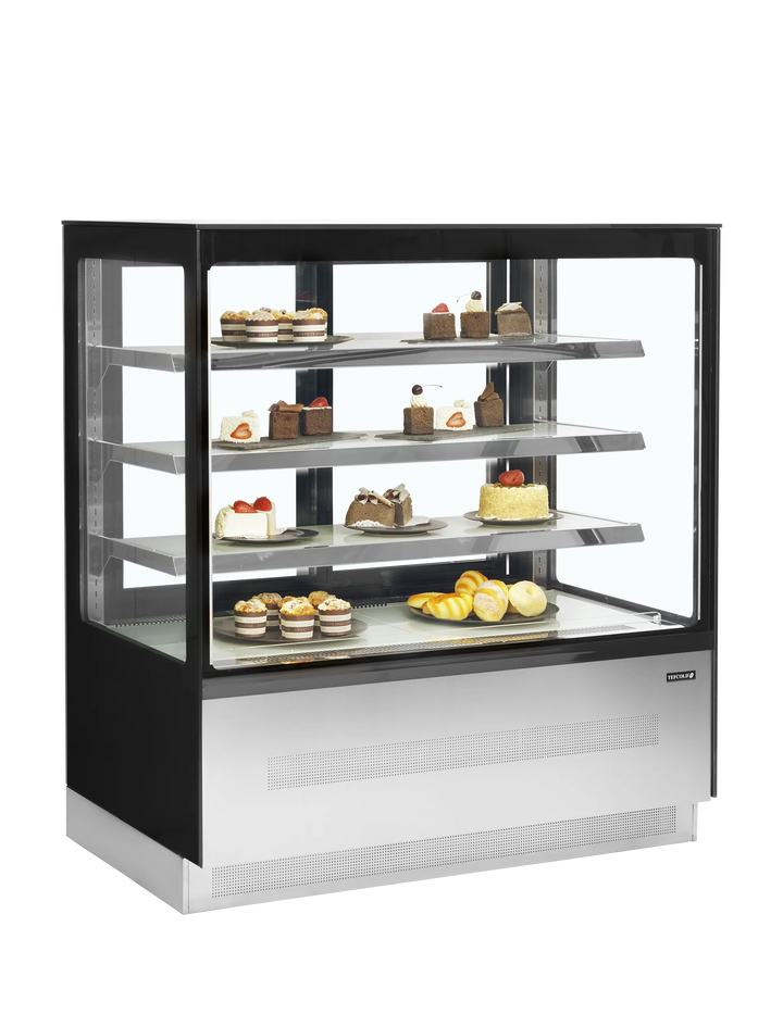 Gulv køledisk -  Tefcold LPD1203F/BLACK - 258 liter - 48 dB - 13,89 kW/24 timer