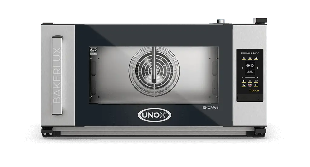 Unox Bakerlux "Elena.Matic" (TOUCH) - Bakeoff ovn med  aut. døråbning - 3 plader - 40 x 60 cm - 3.5 kW