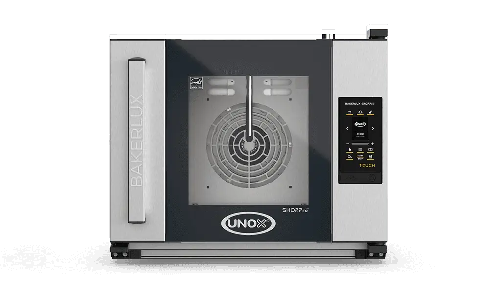 Unox Bakerlux "Arianna.Matic" (TOUCH) - Bakeoff ovn aut. døråbning - 4 plader - 46 x 33 cm - 3,5 kW