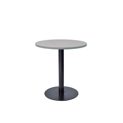 Rundt cafébord - Decor-laminat - Flere farver - Ø70 cm - Indendørs