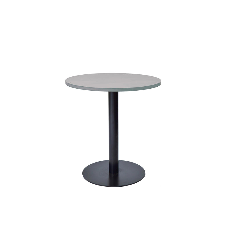 Rundt cafébord - Decor-laminat - Flere farver - Ø70 cm - Indendørs