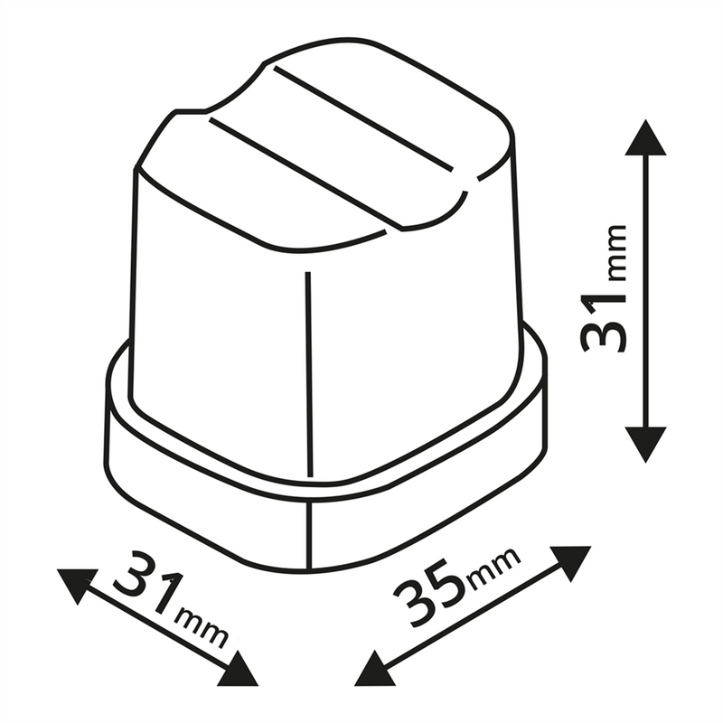 Tefcold TC57 - Isterningmaskine - 57 kg/døgnet - 28 kg. magasin (store isterninger)