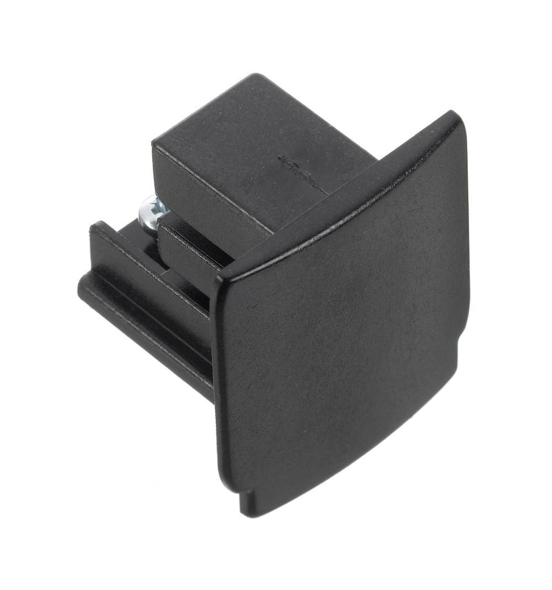 Global End Cap XTS41-2 - 3-faset - Sort - Endestykke
