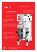 Bjørn Varimixer - AR80 - VL-1/VL-1S (Kan også leveres i rustfrit stål)