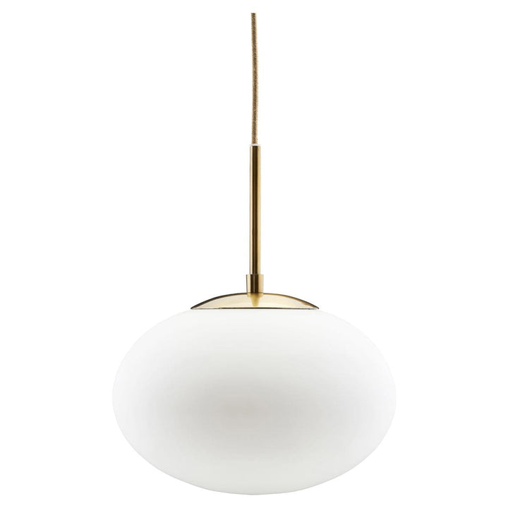 Pendel lampe, Opal, Hvid