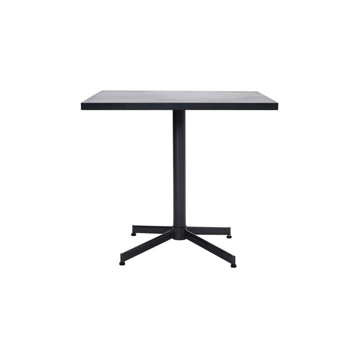 Helo cafe table - Black - 80x80 cm - Outside/inside