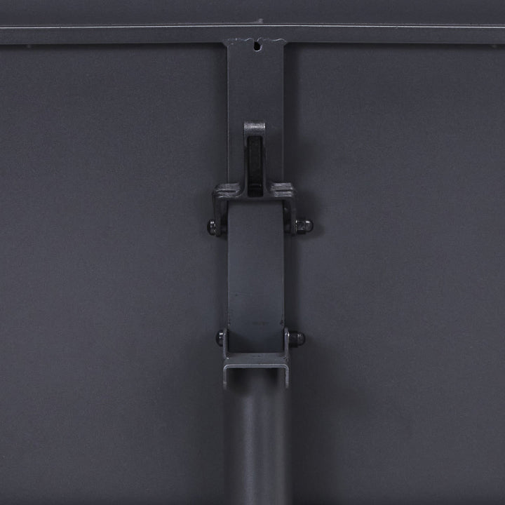 Helo cafe table - Black - 80x80 cm - Outside/inside