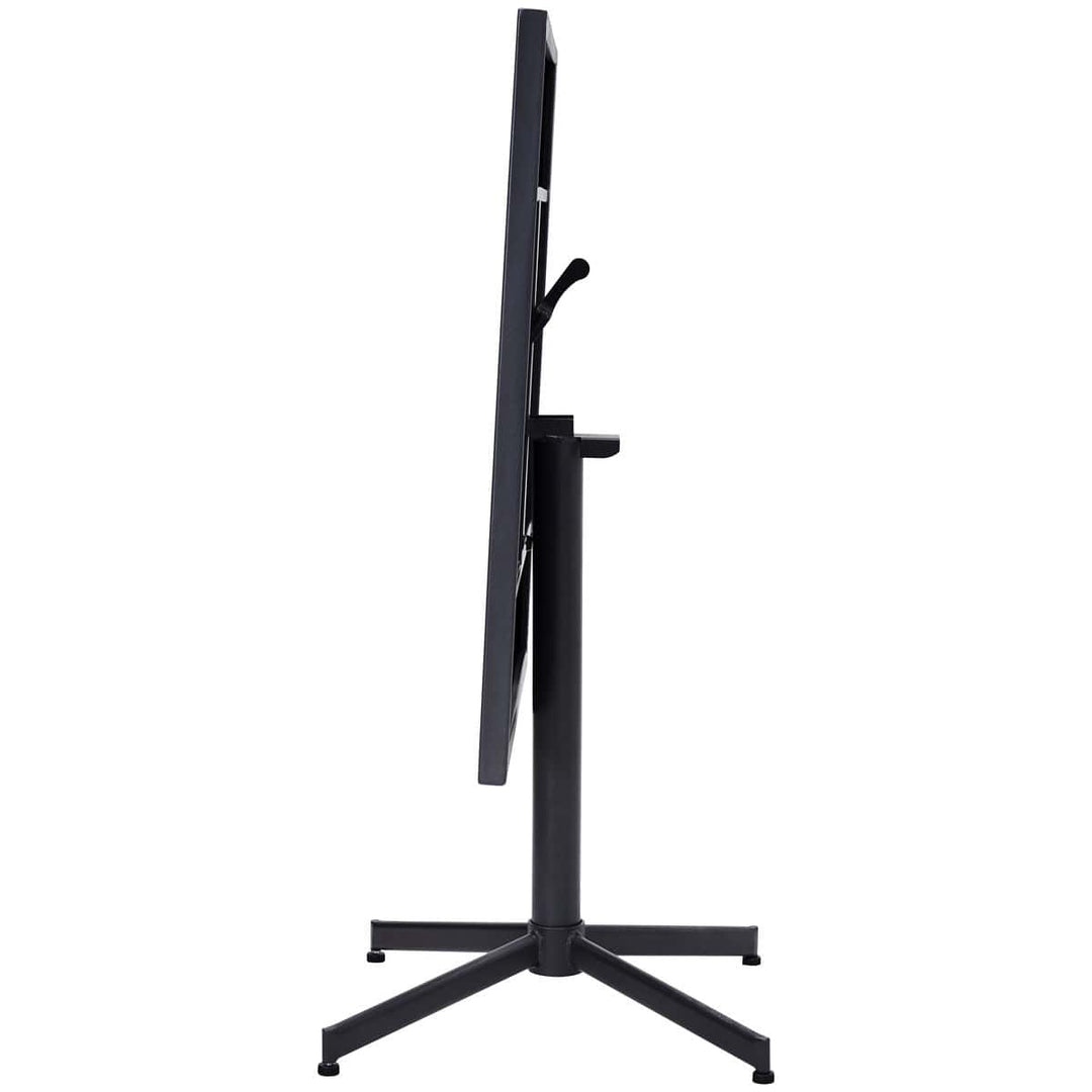 Helo cafe table - Black - 80x80 cm - Outside/inside