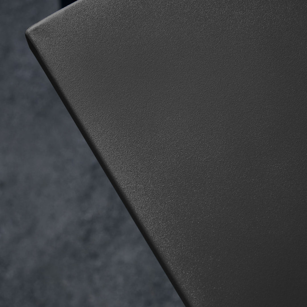 Helo cafe table - Black - 80x80 cm - Outside/inside