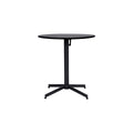 Helo rundt cafébord - Sort - Ø70 cm - Ude/inde