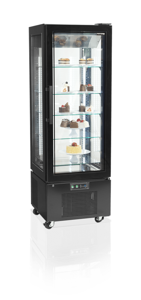 Gulv kølemontre - Tefcold UPD400-C - 6,55 kWh/24timer (Til kager, sandwich eller hvidvin)