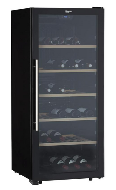 Vinkøleskab - Vibocold AWC 130 - 5 til 20°C - Ventileret - 105 flasker - 43 dB - 0,39 kW/24 timer