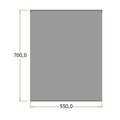 Bagdisk til affaldsstativ - 55x70x91,96 cm