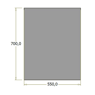 Bagdisk til affaldsstativ - 55x70x91,96 cm
