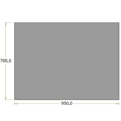 Bagdisk til back bar - 95x70x91,96 cm