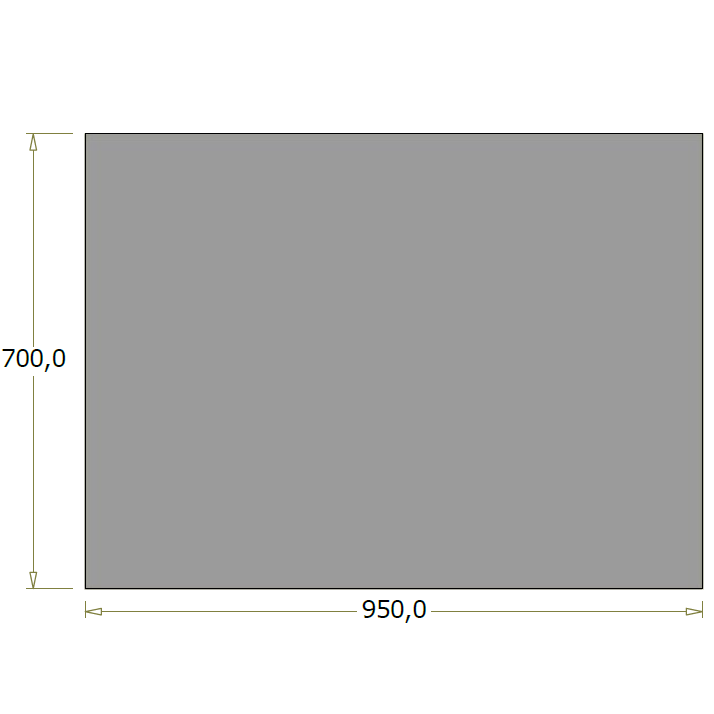 Bagdisk til back bar - 95x70x91,96 cm