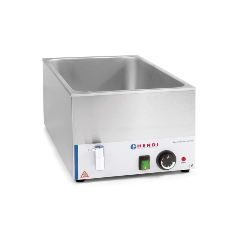 Bain marie - GN 1/1 med tappehane