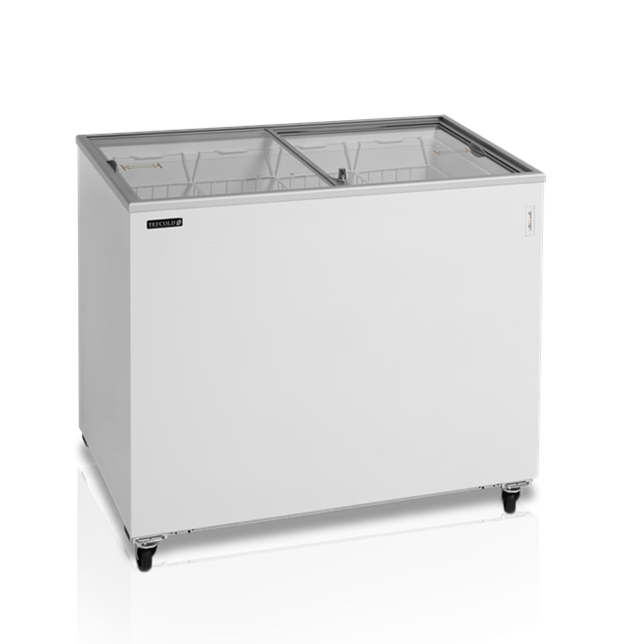 Isfryser til ispinde, literis & fødevarer - Tefcold IC300SC - 255 liter - 45 DB - 1.85 kw/24 timer
