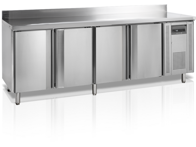 Frysebord - Tefcold CF7410 - 533 liter - 10,26 kWh/24 timer - 223 cm bred
