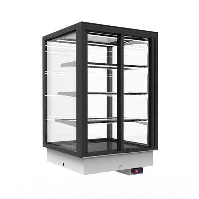 Drop-in varmemontre med tre hylder | Adgang fra en side