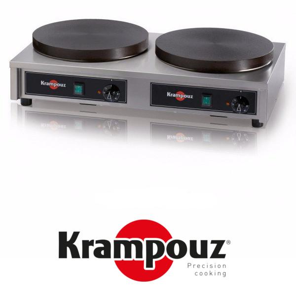 Dobbelt elektrisk crepemaskine - Krampouz