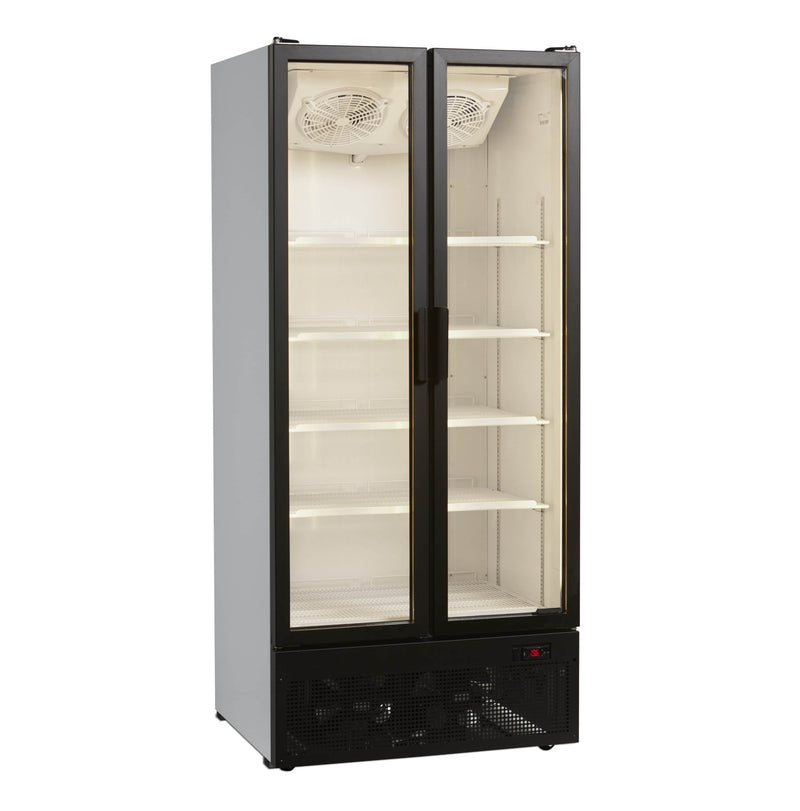 Dobbelt display køleskab - Tefcold FS890H - 535 liter - 48 DB - 6,1 kW/24 timer