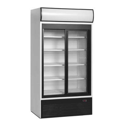 Dobbelt display køleskab Tefcold FSC1000S-P