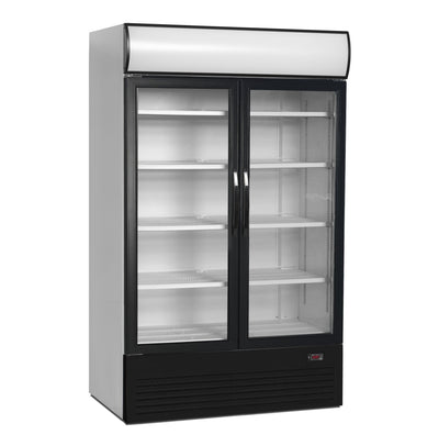 Dobbelt display køleskab – Tefcold FSC1200H - 645 liter - 48 DB - 6,8 kW/24 timer (lavt forbrug)
