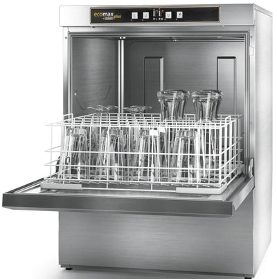 Hobart Ecomax F504 - Underbordsopvasker til glas og porcelæn 60/150 sek