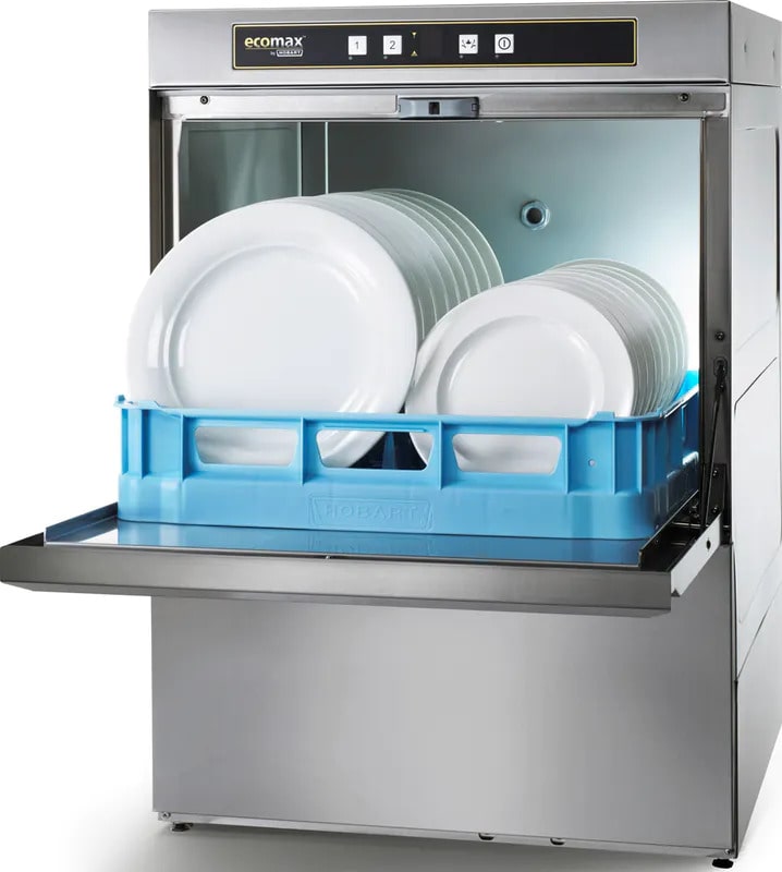 Hobart Ecomax F504 - Underbordsopvasker til glas og porcelæn 60/150 sek