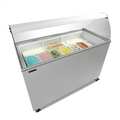 Isdisk til 10 x 5 liter scoop is - Tefcold IC401SC-SO - 2,2 kw/24 timer