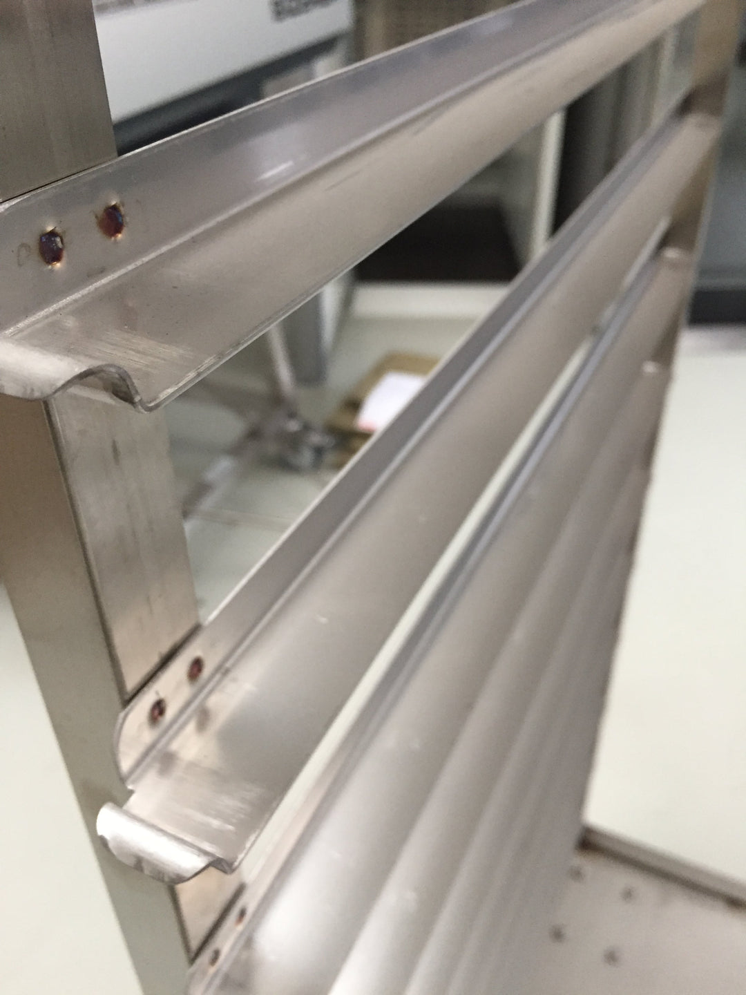 Trolley for Eurofours CF80 rack oven with 12 or 16 ribs (40 x 60 cm)