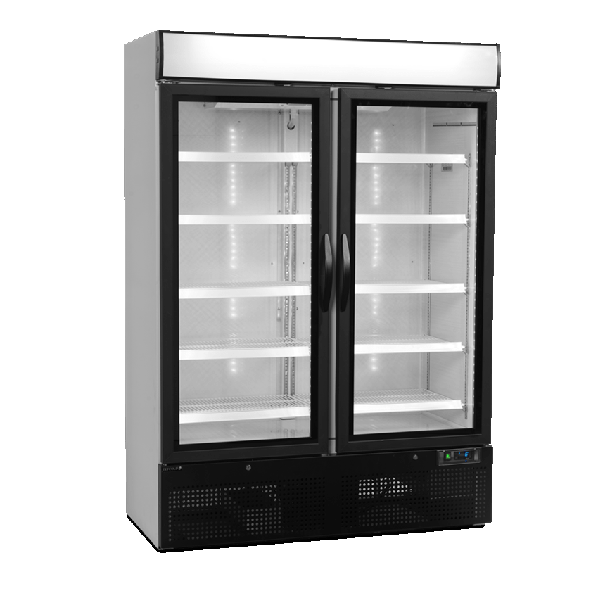 Display Køleskab - Tefcold NC5000G - 1079 liter - 2,81  kW/24timer - 45 DB