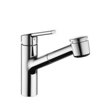 KWC mixer tap "Luna" with pull-out and shower