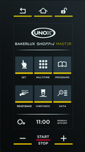 Unox Bakerlux "Stefania.Matic" (MASTER) - Bakeoff ovn med damp - 3 plader - 46 x 33 cm - 3 kW