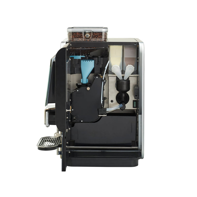 Kaffeautomat OptiMe 12 - Til hele bønner + instant mælk og kakao