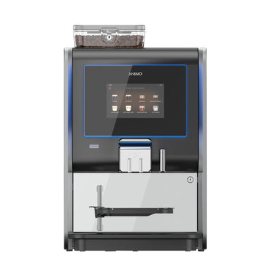 Kaffeautomat OptiMe 12 - Til hele bønner + instant mælk og kakao