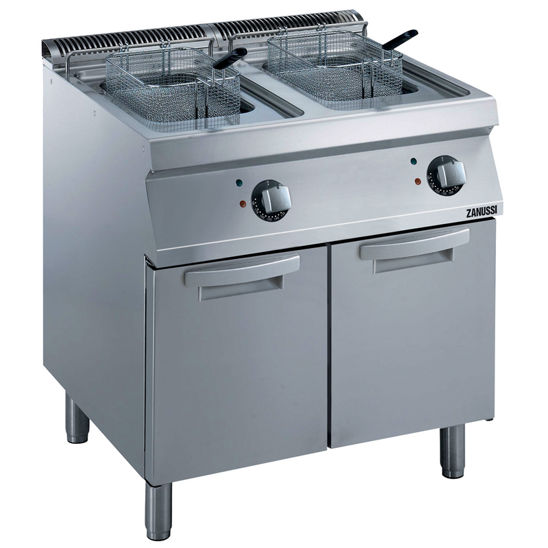 El gulvfriture - 2x7 liter - 10,8 kW - Zanussi EVO700 - 800 mm