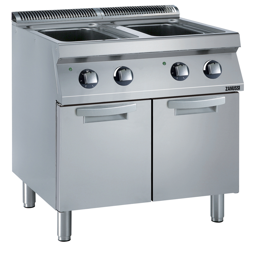 Electric pasta cooker - 2x24.5 liters - 12 kW - Zanussi EVO700 - 800 mm