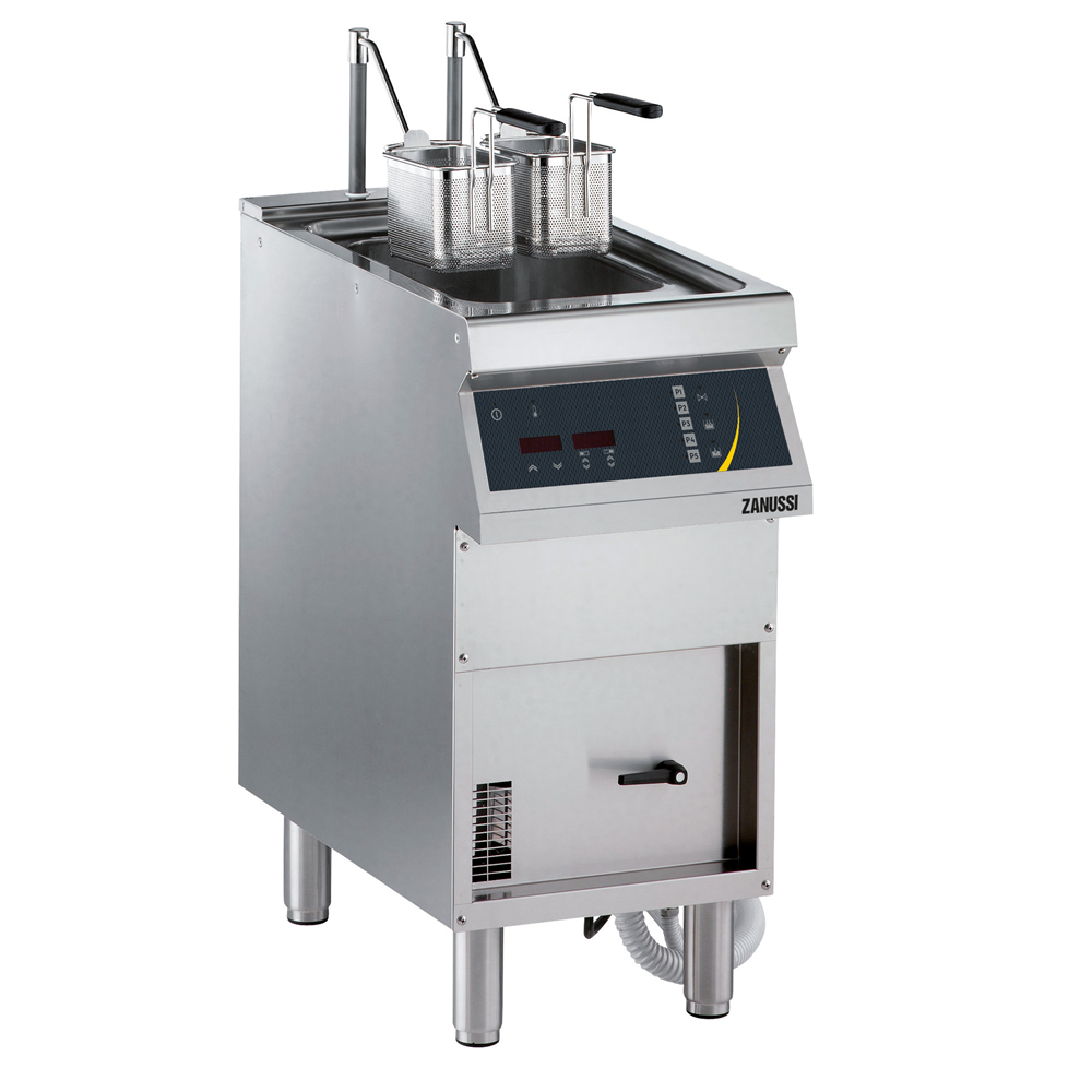 Automatic pasta cooker with basket lift - 24.5 liters - 9 kW - Zanussi EVO700 - 400 mm
