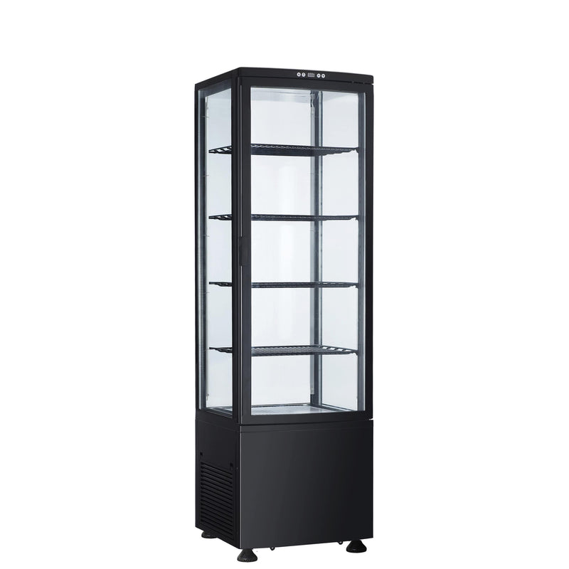 Kølemontre (gulvmodel) - Scancool RTC 237 BE - 235 liter - 4,44 kW/24 timer