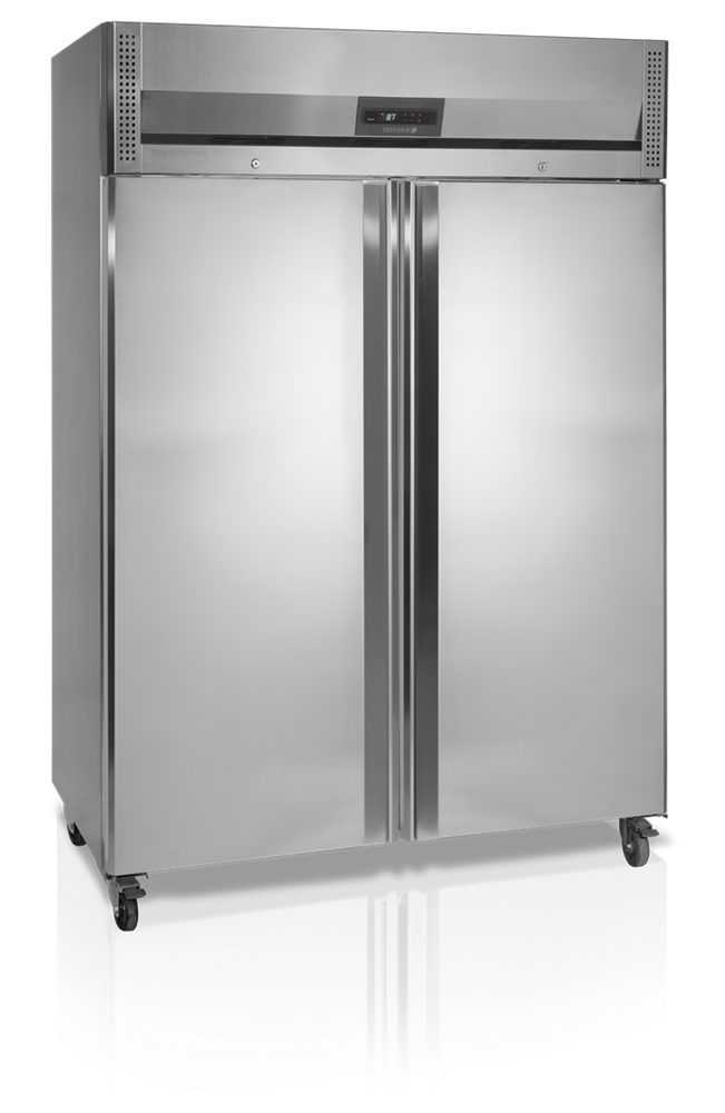 Dobbelt lagerfryseskab - Tefcold RF1010 - 45 DB - 9,21 KW/24 timer