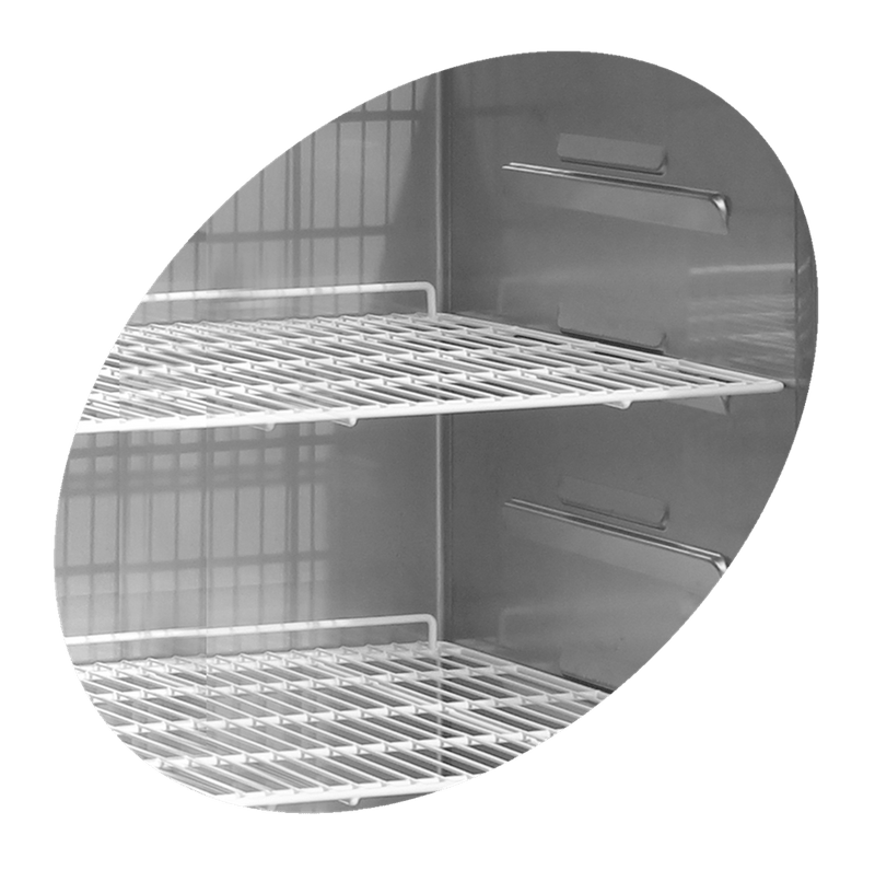 Lagerkøleskab - K710 - 597 liter - 48 DB - 1,19 KW/24 timer (GN 2/1 hylder)