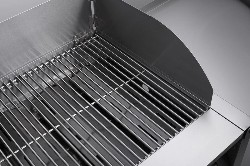 Gasgrill til udendørs brug med 8 brændere (Hjul og håndtag skal monteres på)
