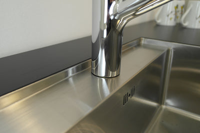 Opvaskestation til kontor og institution - 150x70x92,5 cm - Dansk produceret