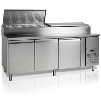 Sandwichbord med 3 låger - Tefcold SS8300-P