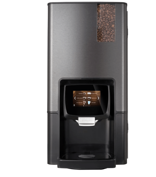 Kaffeautomat Sego 12 - Til hele bønner + instant mælk og kakao