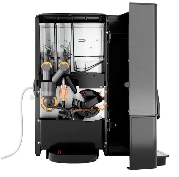 Kaffeautomat Sego 12L - Til hele bønner + instant mælk og kakao (klargjort til frisk mælk)