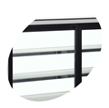 Køledisk - Tefcold LPD900F/BLACK - 140 liter - 48 dB - 5,77 kW/24 timer (gulvmodel)