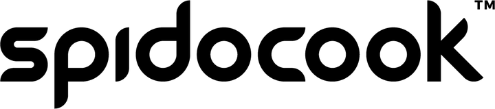 Spidocook XPRO SP010X - Glaskeramisk kontaktgrill - Lille - Sort - Digital
